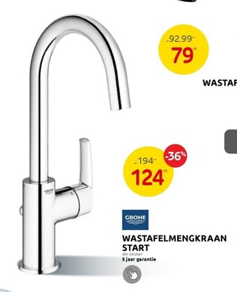 Wastafelmengkraan start