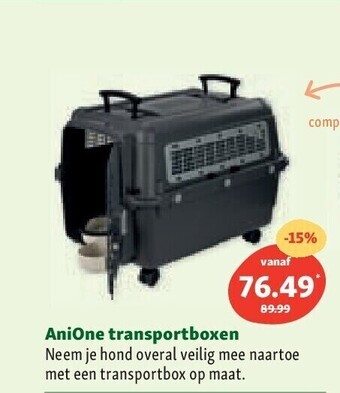 Maxi Zoo Anione transportboxen aanbieding