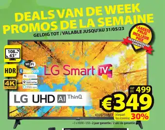 ElectroStock Lg smart tv aanbieding