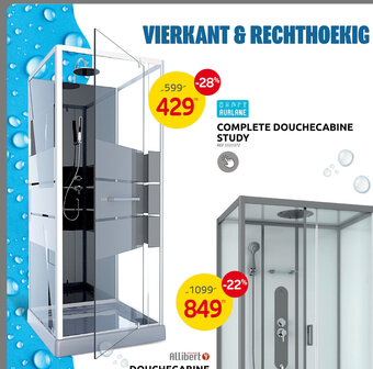 Brico COMPLETE DOUCHECABINE STUDY aanbieding