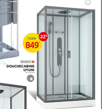 Brico Allibert DOUCHECABINE UYUNI aanbieding