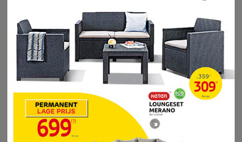 Brico LOUNGESET MERANO aanbieding