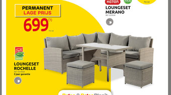 Brico LOUNGESET ROCHELLE aanbieding