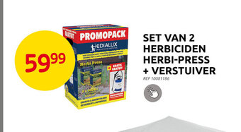 Brico SET VAN 2 HERBICIDEN HERBI-PRESS + VERSTUIVER aanbieding