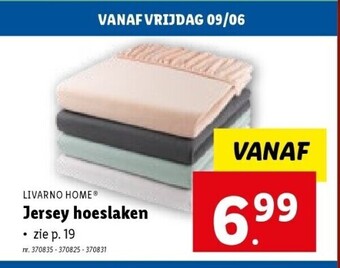 Jersey hoeslaken