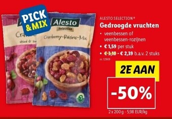 Lidl Gedroogde vruchten aanbieding