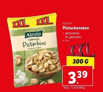 Lidl Pistachenoten aanbieding