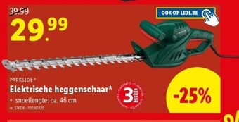 Elektrische heggenschaar*