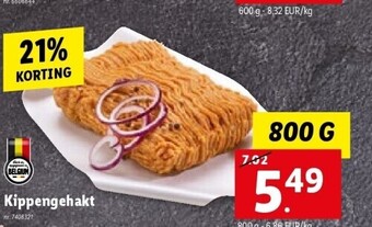 Lidl Kippengehakt aanbieding