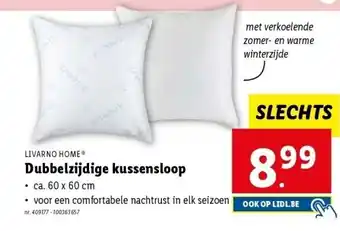 Dubbelzijdige kussensloop