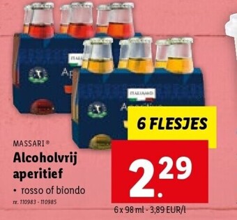Lidl Alcoholvrij aperitief aanbieding
