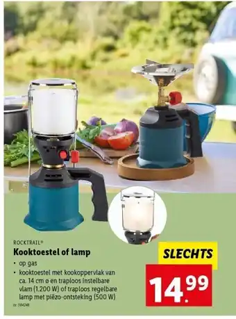 Kooktoestel of lamp