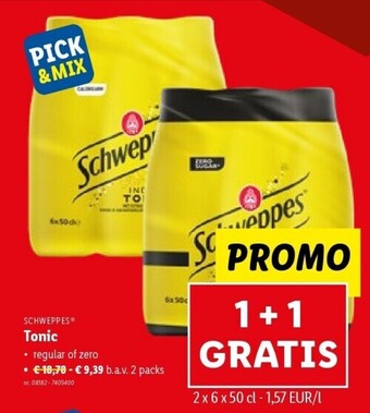 Lidl Tonic aanbieding