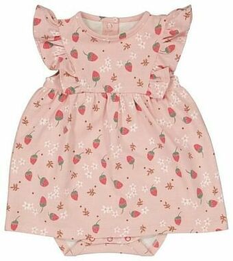 HEMA HEMA Newborn Bodyjurk Organic Katoen Stretch Roze (roze) aanbieding