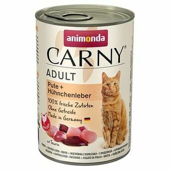 Zooplus 6x400g Adult Rund & Hart Animonda Carny Kattenvoer aanbieding