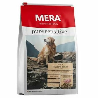 Zooplus 12,5kg MERA pure sensitive Senior Kalkoen & Rijst Hondenvoer aanbieding