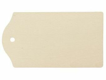 Kitchen Tools Broodplank 22 x 12 cm lichtbruin 3 stuks