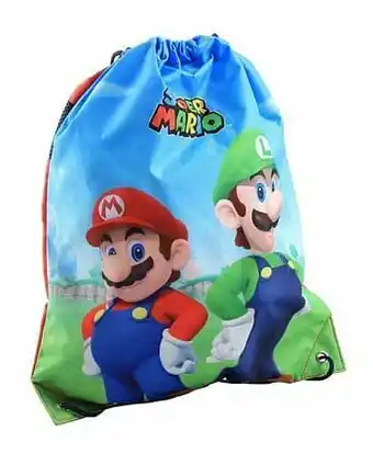 ToyChamp Super Mario gymtas aanbieding