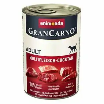 6x400g Original Adult Rund & Wild Animonda GranCarno Hondenvoer
