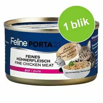 Zooplus Feline Porta 21 Kattenvoer 1 x 90 g - Tonijn met Garnalen aanbieding