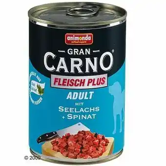Zooplus 6x400g Original Adult Rund & Zalm met Spinazie Animonda GranCarno Hondenvoer aanbieding
