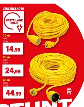 Hubo Verlengsnoer 10 m aanbieding