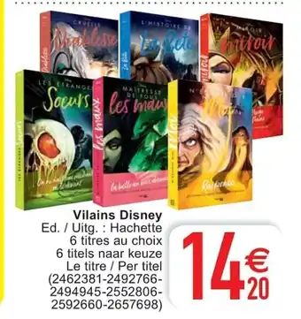 Cora Vilains Disney aanbieding