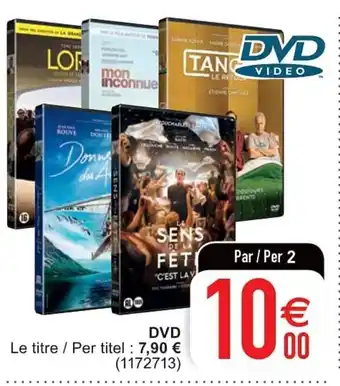 Cora DVD Le titre / Per titel aanbieding