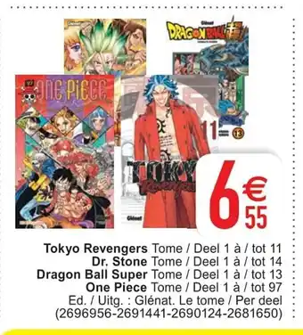Cora Tokyo Revengers Dr. Stone Dragon Ball Super One Piece aanbieding