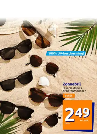 Action Zonnebril aanbieding