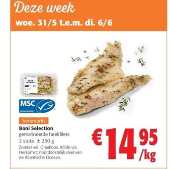 Colruyt Boni selection aanbieding
