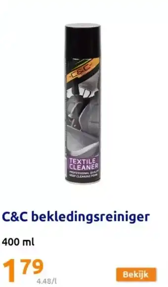 Action C&c bekledingsreiniger aanbieding