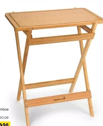 Snijtafel barbecook bamboe