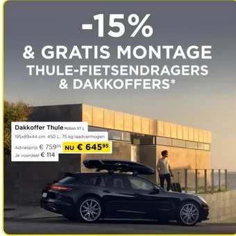 Dakkoffer thule motion xt l