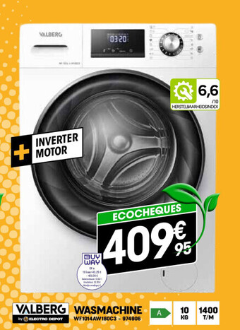 Electro Depot Wasmachine aanbieding