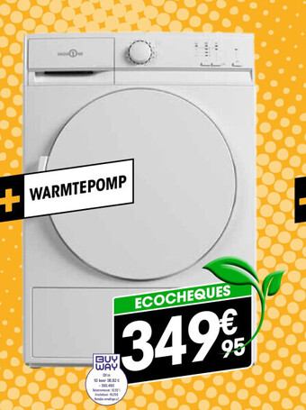 Droogkast met warmtepomp