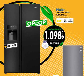 Electro Depot Amerikaanse koelkast aanbieding
