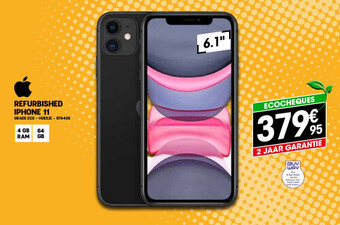 Electro Depot Refurbished iphone 11 aanbieding