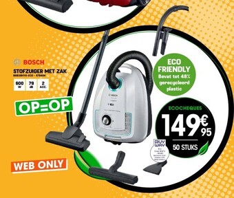 Electro Depot Stofzuiger met zak aanbieding