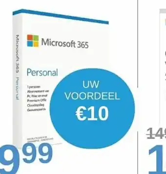 AUVA Microsoft 365 Personal QQ2-00012 UW Voordeel aanbieding