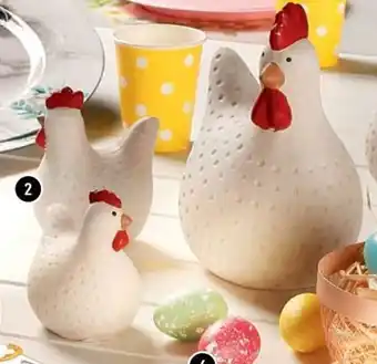 Cora Déco poule / Decoratie kip aanbieding