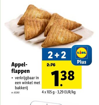 Lidl Appelflappen aanbieding