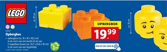 Lidl Lego Opbergbox aanbieding