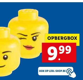 Lidl Opbergbox aanbieding
