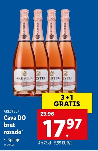 Arestel Cava DO brut rosado