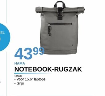 AUVA Hama Notebook-Rugzak 185684 aanbieding