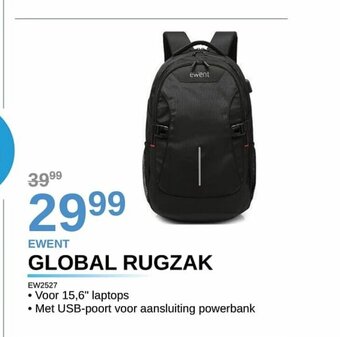 Ewent Global Rugzak EW2527