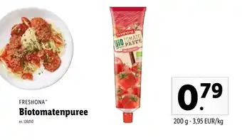 Lidl Freshona Biotomatenpuree aanbieding