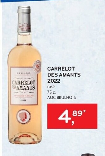 Alvo Carrelot des amants 2022 aanbieding