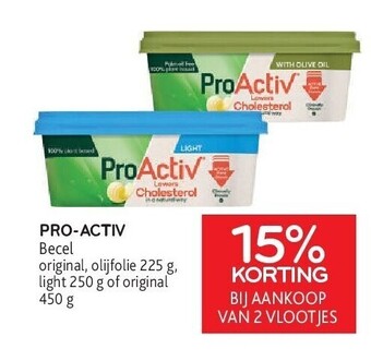Alvo Pro-activ becel aanbieding